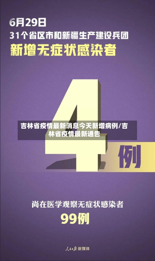 吉林省疫情最新消息今天新增病例/吉林省疫情最新通告